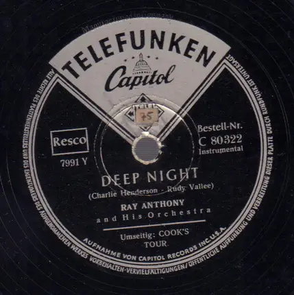 Ray Anthony - Deep Night