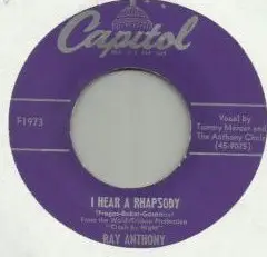 Ray Anthony - I Hear A Rhapsody / For Dancers Only