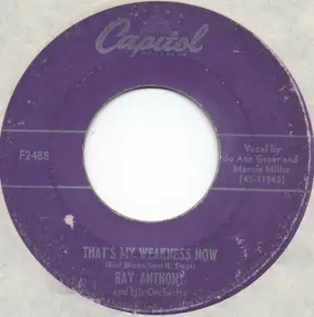 Ray Anthony - That's My Weakness Now / When THe Saints Go Marching In