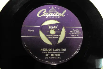 Ray Anthony & His Orchestra - Moonlight Savings Time / There Are Such Things