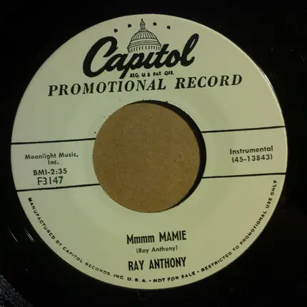 Ray Anthony - Learnin' The Blues / Mmmm Mamie