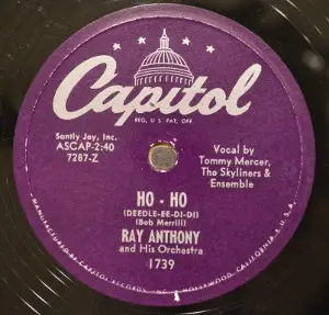Ray Anthony - Mary Rose / Ho-Ho