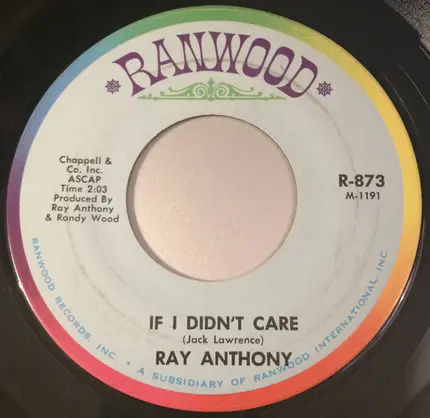 Ray Anthony - Marie / If I Didn't Care