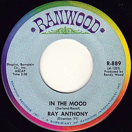 Ray Anthony - Samba Pa Ti (Samba For You) / In The Mood