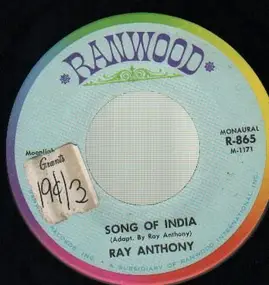 Ray Anthony - Song Of India