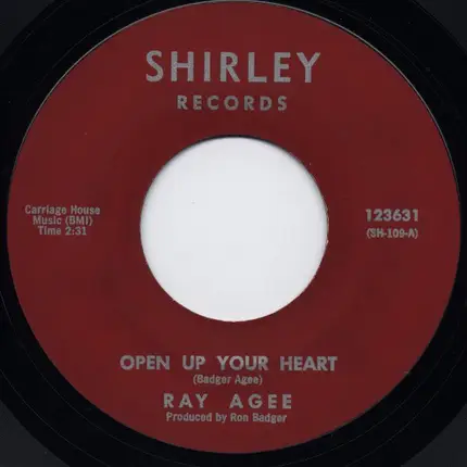 Ray Agee - Open Up Your Heart / The Gamble