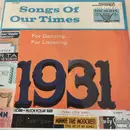 LP - Song Hits of 1931 - Songs of our Time, Song Hits of 1931