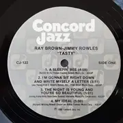 LP - Ray Brown and Jimmy Rowles - Tasty!