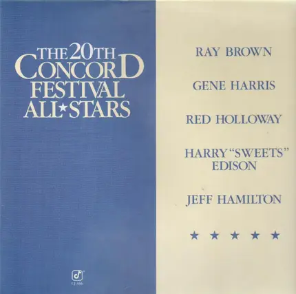 Ray Brown, Gene Harris, Red Holloway - The 20th Concord Festival All Stars