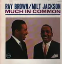 LP - Ray Brown / Milt Jackson - Much In Common - Promo + Insert