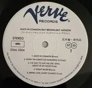 LP - Ray Brown / Milt Jackson - Much In Common - Promo + Insert
