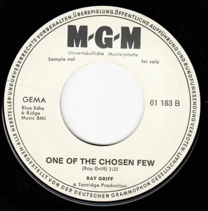 Ray Griff - Your Lily White Hands / One Of The Chosen Few