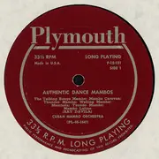 LP - Ray Davila & His Cuban Mambo Orchestra - Authentic Dance Mambos
