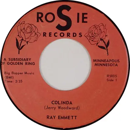 Ray Emmett - Colinda / The Day You Left Me