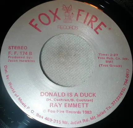 Ray Emmett - Donald Is A Duck