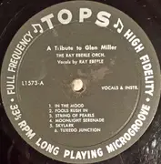 LP - Ray Eberle Featuring The Ray Eberle Orchestra , Will Bradley , Hymie Schertzer - Plays Glenn Miller Favorites