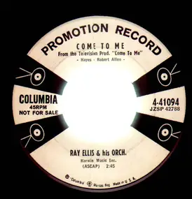 Ray Ellis - 36-26-36 / Come To Me