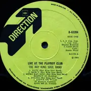 LP - Ray King Soul Band - Live At The Playboy Club