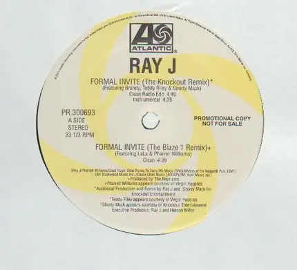 Ray J - formal invite - remixes