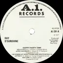 7inch Vinyl Single - Ray O'Sunshine - Happy Party Time