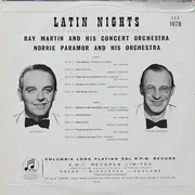 10'' - Ray Martin And His Concert Orchestra , Norrie Paramor And His Orchestra - Latin Nights