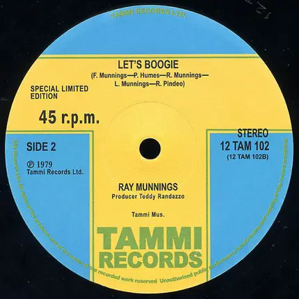 Ray Munnings - It Could Happen To You / Let's Boogie
