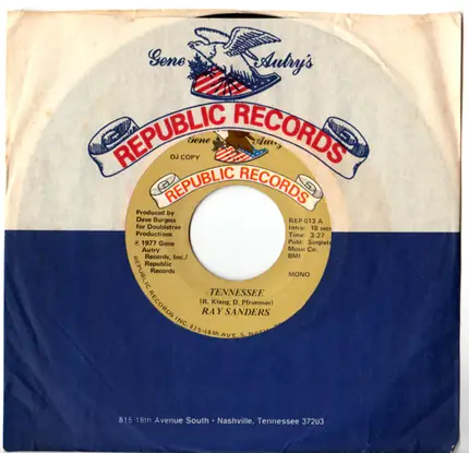 Ray Sanders - Tennessee