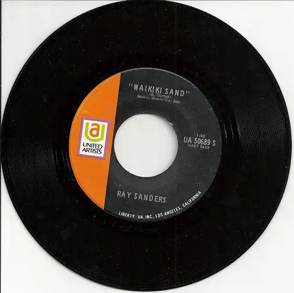 Ray Sanders - Blame It On Rosey / Waikiki Sand