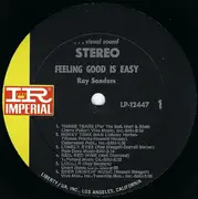 LP - Ray Sanders - Feelin' Good Is Easy