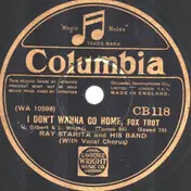 Ray Starita - I Don't Wanna Go Home / I've Got A Feeling