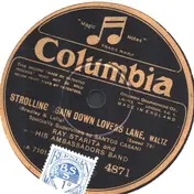 Ray Starita - Strolling Again Down Lovers Lane / Hand In Hand With Happiness