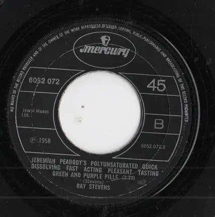 Ray Stevens - Bubble Gum The Bubble Dancer