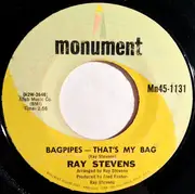 7inch Vinyl Single - Ray Stevens - Gitarzan / Bagpipes — That's My Bag