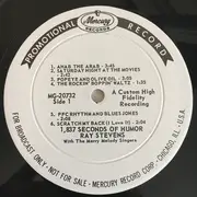 LP - Ray Stevens With The Merry Melody Singers - 1,837 Seconds Of Humor - Stereo Promo