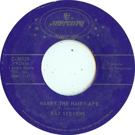 Ray Stevens With The Merry Melody Singers - Ahab, The Arab