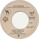 7inch Vinyl Single - Ray Stevens - I Need Your Help Barry Manilow