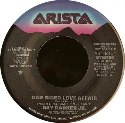 Ray Parker Jr. - One Sided Love Affair