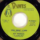 7inch Vinyl Single - Ray Peterson - You Didn't Care