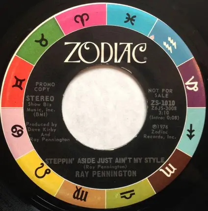Ray Pennington - The Good Ole Days Are Right Now / Steppin' Aside Just Aint My Style
