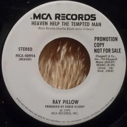 Ray Pillow - Hungry Man's Dream