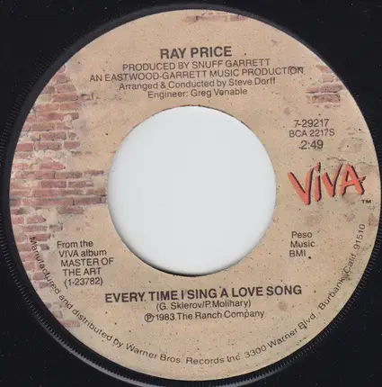 Ray Price And The Cherokee Cowboys - Better Class Of Losers