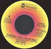 7inch Vinyl Single - Ray Price - Farthest Thing From My Mind