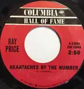 7inch Vinyl Single - Ray Price - Heartaches By The Number