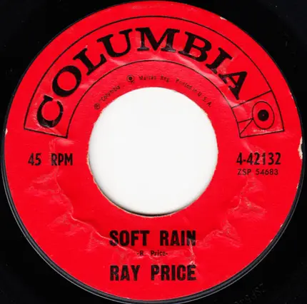 Ray Price - Soft Rain / Here We Are Again