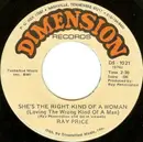 7inch Vinyl Single - Ray Price - She's The Right Kind Of A Woman (Loving The Wrong Kind Of A Man) / It Don't Hurt Me Half As Bad