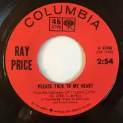 7inch Vinyl Single - Ray Price - Please Talk To My Heart