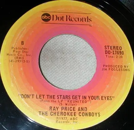 Ray Price & The Cherokee Cowboys - Different Kind Of Flower