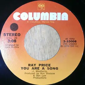 Ray Price - You Are A Song / Like A First Time Thing