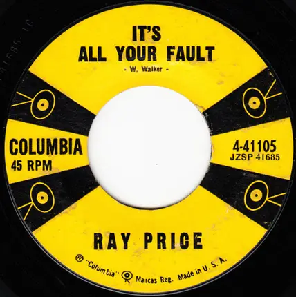 Ray Price - Curtain In The Window / It's All Your Fault