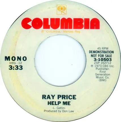 Ray Price - Help Me